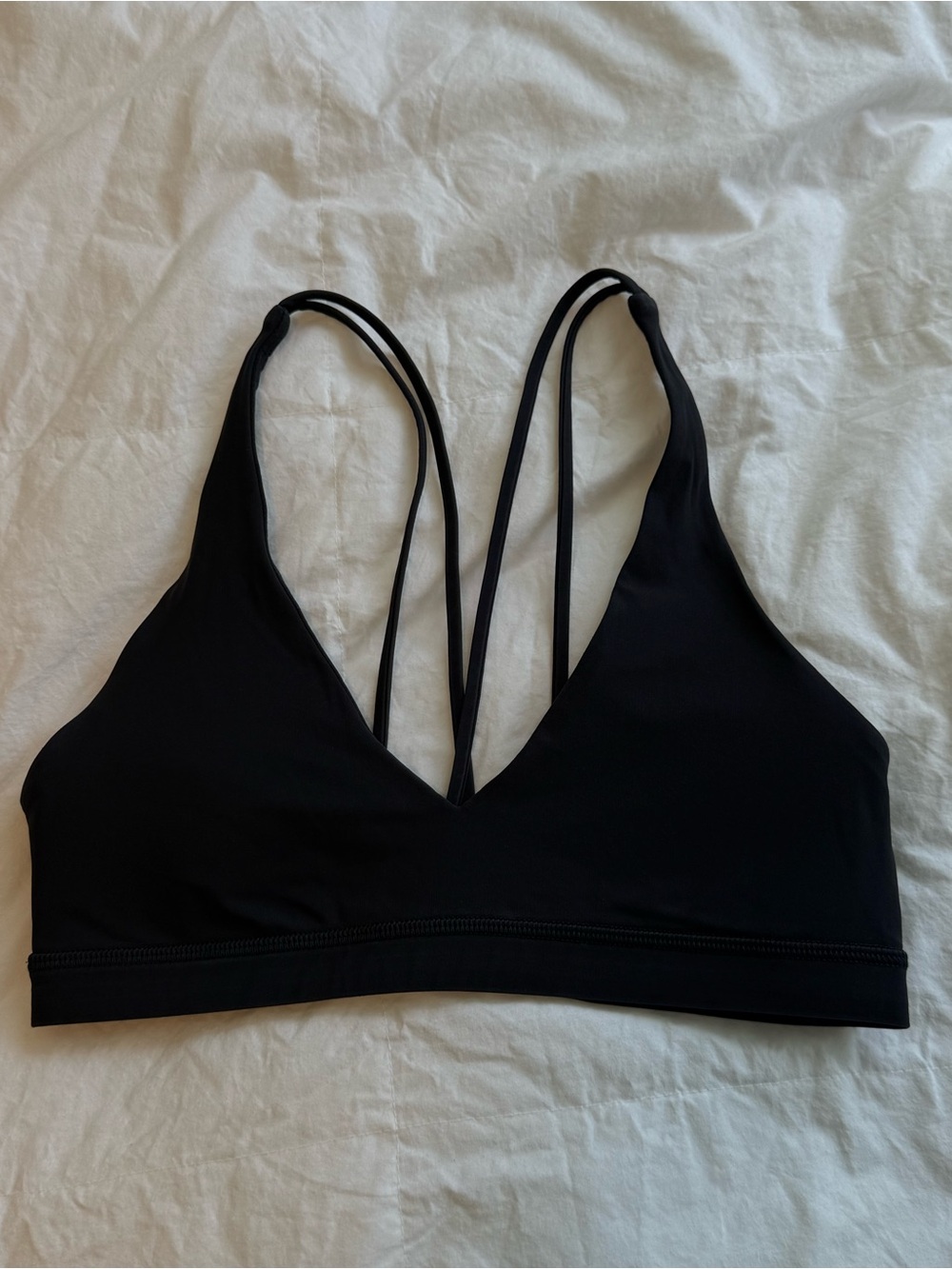 Black Lululemon bra